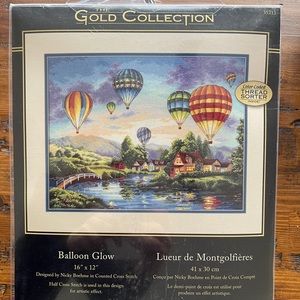 Dimensions Balloon Glow Counted Cross Stitch Kit